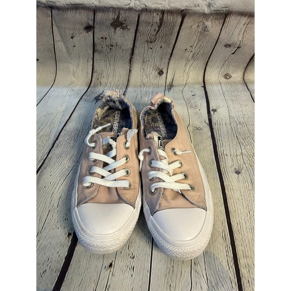 Converse Shoes - Women's Converse Shoreline Pink Low Top Slip On SZ8
